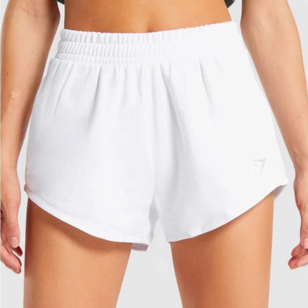 Women's White Athletic Shorts Gymshark